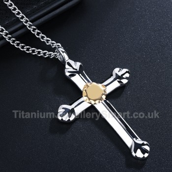 Titanium Cross Pendant