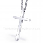 Titanium Cross Unisex Pendant