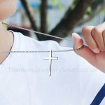 Titanium Cross Unisex Pendant