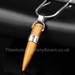 Titanium Mens Retro Pendant