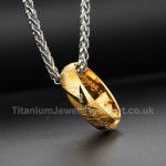 Titanium Retro Unisex Pendant