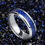 Titanium Carbon Fiber Unisex Ring