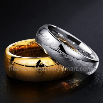 Titanium "The Lord of the Ring" Mens Ring