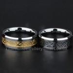 Titanium Mens Ring