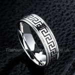Titanium Mens Ring