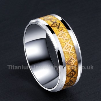 Titanium Freemasonry Ring