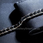 Titanium Black Mens Bracelet