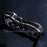 Titanium Black Mens Bracelet