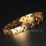 Titanium Golden Bracelet