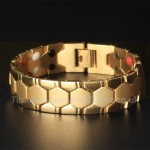 Titanium Golden Bracelet