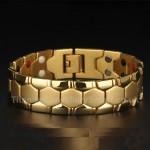 Titanium Golden Bracelet