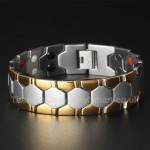 Titanium Golden Bracelet