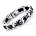 Titanium Black Mens Bracelet