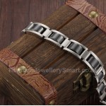 Titanium Black Mens Bracelet