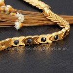 Titanium Golden Bracelet