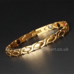 Titanium Womens Rose Gold Bracelet