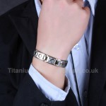 Titanium Mens Bracelet