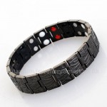 Titanium Black Mens Bracelet