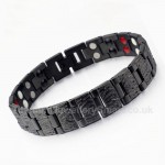 Titanium Black Mens Bracelet