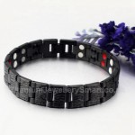 Titanium Black Mens Bracelet