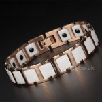 Titanium,Ceramic Mens Bracelet