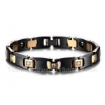 Titanium,Ceramic (One Pair) Black Bracelet