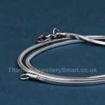 Titanium Mens Necklace