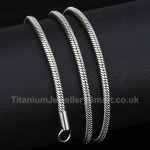 Titanium Mens Necklace