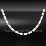 Titanium,Ceramic Unisex Necklace