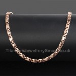 Titanium Rose Gold Necklace