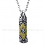 Titanium Celtic Knot Pendant with Free Chain