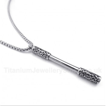 Titanium Pendant with Free Chain