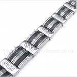 Titanium Rubber Bracelet