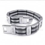 Titanium Rubber Bracelet