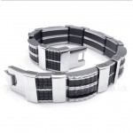 Titanium Rubber Bracelet