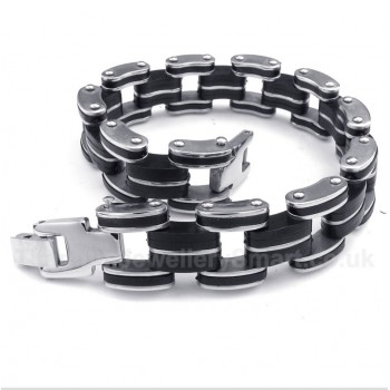 Titanium Rubber Bracelet