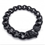 Titanium Casted Black Bracelet