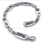 Titanium Round Beads Bracelet