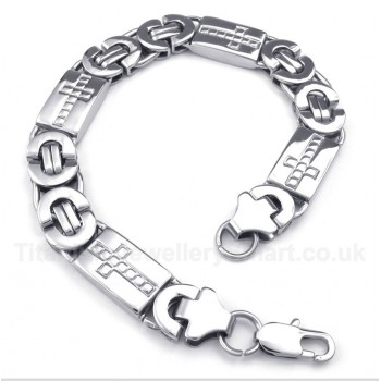 Titanium Cross Bracelet