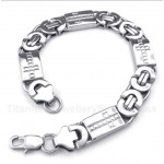 Titanium Cross Bracelet
