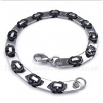 Titanium Black Round Bracelet