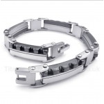 Titanium Black Serrated Bracelet