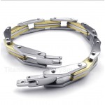 Titanium Gold Bracelet