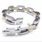 Titanium Gold Bracelet