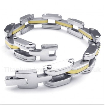 Titanium Gold Bracelet