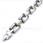 Titanium Gold Bracelet