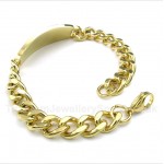 Titanium Gold Diamond Greek Meander Pattern Bracelet