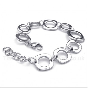 Titanium Round Bracelet