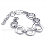 Titanium Round Bracelet