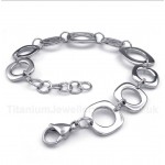Titanium Round Bracelet